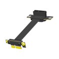 thumbnail image 1 of PCIE 1X Extension Cable , PCI- 3.0 1X Male to Female Riser Cable PCI-E 1X Extender Adapter 10cm, 1 of 5