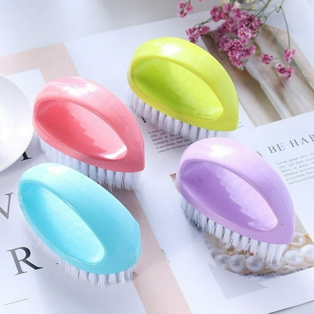 

Bgliely Candy-Colored Multi-Functional Shoe & Laundry Brush Versatile Cleaning Tool - Soft Bristles & Ergonomic Design Purple