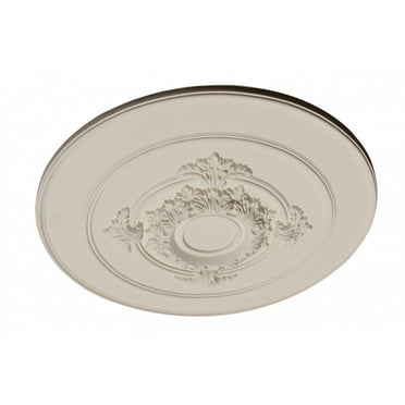 Ceiling Medallion White Urethane 17" Diameter | Renovator's Supply