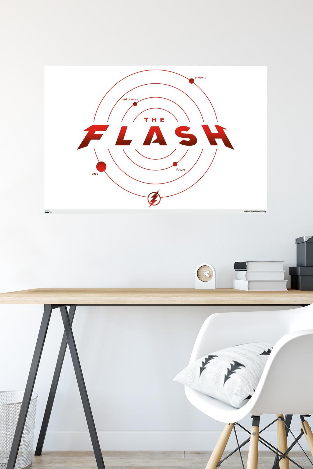 DC Comics Movie The Flash - The Timeline Wall Poster, 22.375" x 34"