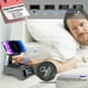 thumbnail image 3 of Reloj despertador inalámbrico con altavoz Bluetooth JTEMAN negro, 3 of 7