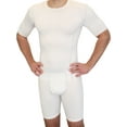 thumbnail image 5 of Athletic Works Adult Compression Long Short, Medium, White, Unisex, 1 Pack, 5 of 9