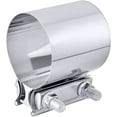 thumbnail image 1 of GFDYREE Exhaust Clamp,Butt Joint Band Clamp Sleeve Coupler Stainless Steel (3.0 Inch), 1 of 5