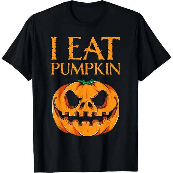 I Eat Pumpkin Funny Peter Pumpkin Eater Couples Halloween T-Shirt