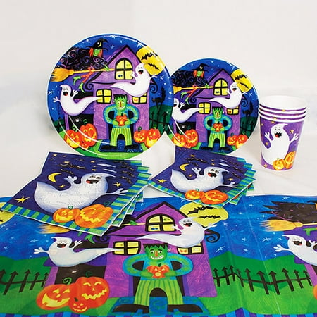 Halloween Haunted Eve Party Supplies, 8-Pack