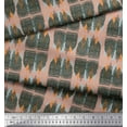 thumbnail image 2 of Soimoi Rayon Fabric Architectural Structure Architectural Printed Fabric 1 Yard 42 Inch Wide, 2 of 3