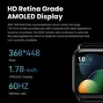 thumbnail image 2 of Reloj inteligente Haylou RS4 Plus,Pantalla AMOLED 1.78. Retina,368 * 448 píxeles,Artesanía con modo Carevas Correa magnética/Negro, 2 of 7