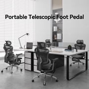 SIHOO C300 Computer Chair with Footrest,Gaming Chair with Soft 4D Armrests, Dynamic Lumbar Support and Swivel Office Chair