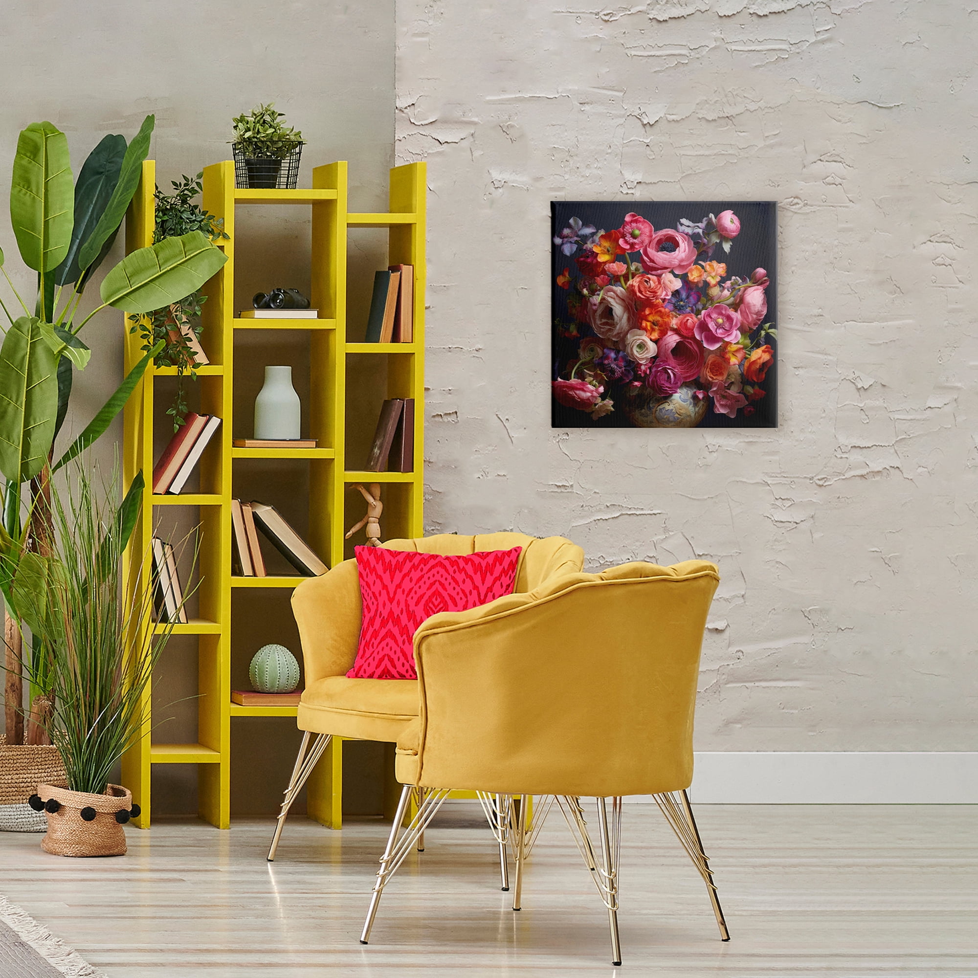 Stupell Industries Harmonious Composition of Florals Canvas Wall Art, design by Lazar Studio