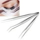 thumbnail image 4 of Juego De Pinzas Para Extensiones De Pestañas, Pinzas Para Pestañas Pulidas Artificialmente, Con Caja De Almacenamiento Para Personas Con Necesidades De Reemplazo, Artistas De Pestañas EOTVIA Eyelash Tools, 4 of 8