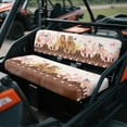 thumbnail image 2 of FKELYI Cherry Flower Capybara Butterfly Print Anti-Dust Mule Bench Seat Cover Backrest Cover UTV ATV Accessories Waterproof Powersports Seats Covers UTV Interior Decor, 2 of 7