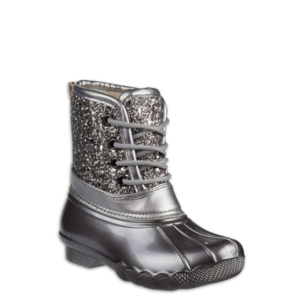 Josmo Girl Duck Boots with Glitter