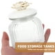 thumbnail image 5 of Frasco de vidrio transparente vacío para alimentos, frasco de vidrio para almacenar granos de café con tapa, 5 of 6