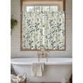 thumbnail image 4 of Sage Green Botanical Living Room Curtains 2 Panel, Rustic Country Spring Floral Summer Leaf Cafe Window Treatment, Farmhouse Bedroom Bathroom Kitchen Curtains Drapes 104"x54", 4 of 6
