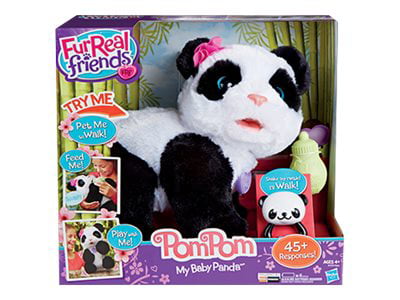 Details about   Hasbro Furreal Friends Pom Pom My Baby Panda Bear Battery Operated Plush Toy 