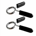 thumbnail image 1 of 2pcs Barbell Spring Clamps Workout Weightlifting Fitness Quick Release Weight Bar Locks Clips, 25mm, 1 of 1