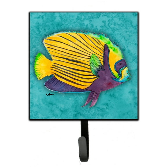 Carolines Treasures 8674SH4 Tropical Fish Leash or Key Holder Single Hook multicolor