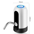 thumbnail image 2 of Bomba de botella de agua, dispensador de agua eléctrico portátil con carga USB para cocina, hogar, oficina, Camping, 1 unidad (blanca), 2 of 5