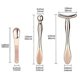 thumbnail image 4 of 2PCS Metal Spatulas with 2PCS Metal Eye Cream Roller Ball Wand, Face Massage Stick, Spoons, Facial Massager for Applicator, Reduce Puffiness (Rose Gol, 4 of 4