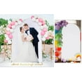 thumbnail image 3 of Hariumiu Machine Washable Backdrop Cover Arch Cover Durable Elegant Wedding Arch Backdrop Cover for Party Baby Shower Banquet Decoration, 3 of 13