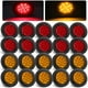 thumbnail image 1 of Luces indicadoras LED Konrali 2.5 redondas, 13 LED con reflectores, 1 of 8