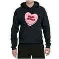 thumbnail image 2 of Wild Bobby Inside Pink Candy Heart Cute Funny Meme Valentine's Day Unisex Hoodie Sweatshirt, 2 of 6