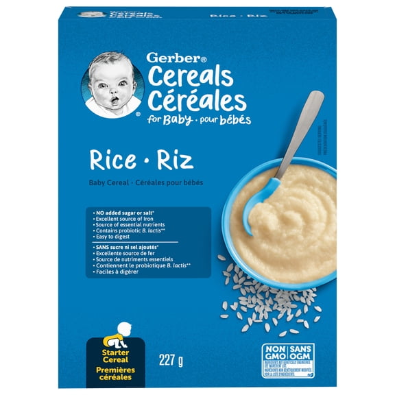 GERBER Céréales Pour Bébés Étape 1 De Riz