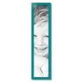 thumbnail image 2 of ArtToFrames 7" x 32" Aqua Picture Frame, 7x32 inch Green Wood Poster Frame (WOM-4428), 2 of 8