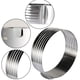 thumbnail image 2 of Cortador de anillos, cortador de pasteles, anillo ajustable, Mousse de 7 capas, para cortar fácilmente la parte inferior de los pasteles, molde para hornear pan redondo DIY Adepaton LKX-0196, 2 of 7