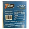 thumbnail image 4 of Chorizo vela 7 Hermanos extra lonchado selección gourmet 100 g, 4 of 4