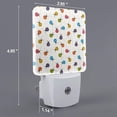 thumbnail image 2 of Pofeuu Cute Ladybugs Print Night Lights Plug into Wall with Dusk-to-Dawn Light Sensor, LED Nightlight for Bathroom, Adult, Hallway-US, 2 of 7
