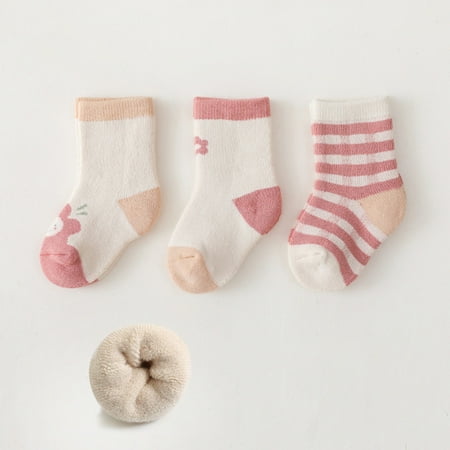 

qazqa sports socks stopper socks kids winter flock thick socks