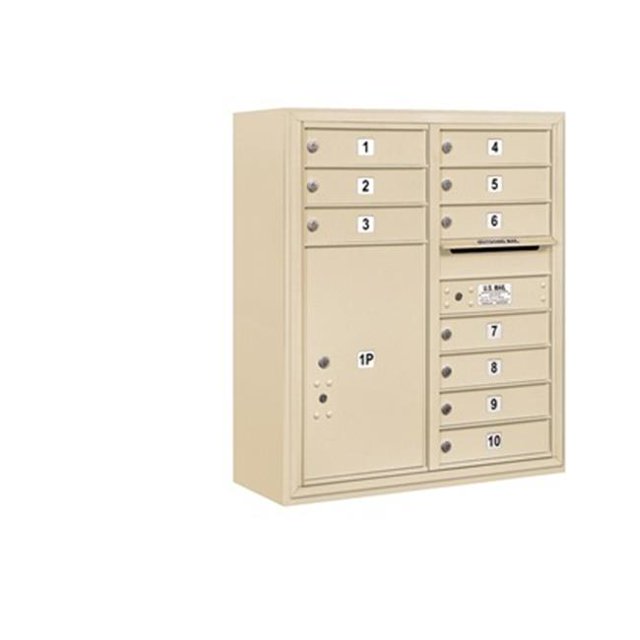 Salsbury 3809D-SAN Surface Mounted Enclosure Sandstone