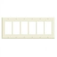 thumbnail image 2 of Leviton 6 Socket Residential Grade Decora-Style Faceplate, 2 of 2