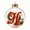 H, variant on Christmas Letter Ball Ornament, Clear Bauble with Acrylic Initial, Hanging Xmas Tree Decoration for Winter Wedding Mantel Stairway