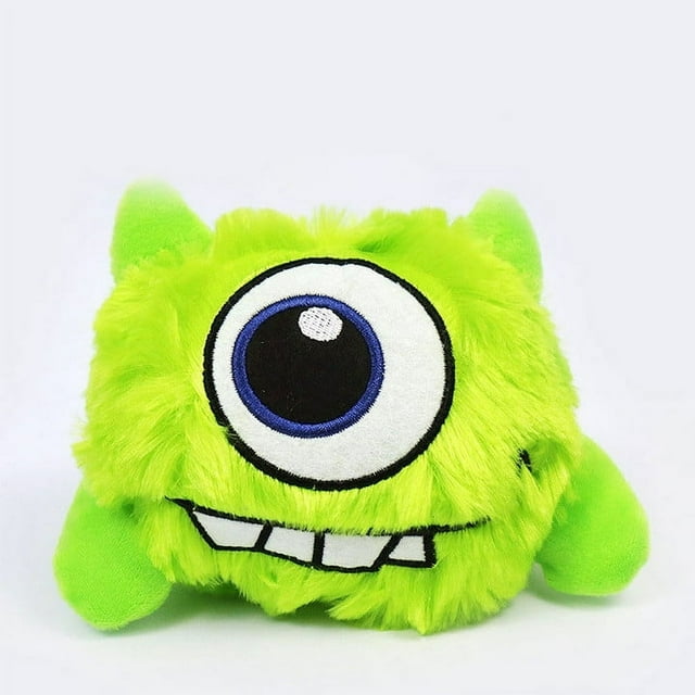 Interactive Monster Plush Giggle Ball Shake Crazy Bouncer Dog Toy Exercise Electronic Toy For Puppy Motorized Entertainment Pets