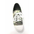 thumbnail image 3 of Forever Young Women's Camouflage With Solid White Tipping Lace up Sneakers, 3 of 5