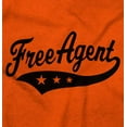 thumbnail image 2 of Free Agent Sports Team Fanatic Club Men's Graphic T Shirt Tees Brisco Brands X, 2 of 5