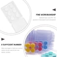 thumbnail image 3 of CIMAXIC Contenants Transparents en PVC pour Fondants de Cire pour Rangement, Conception à Multiples Compartiments, 6 Compartiments, Sûrs, Fiables, Réutilisables, 7,87 Pouces X 2,95 Pouces X 0,98 Pouces, 3 of 5