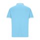 thumbnail image 3 of Jersey Elvqul para Hombre Manga Corta Casual Azul Celeste de Color Sólido con Solapa, 3 of 4