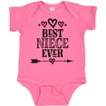 thumbnail image 3 of Inktastic Best Niece Ever from Aunt Girls Baby Bodysuit, 3 of 5