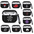 thumbnail image 2 of Anime Naruto Cartoon Earphone Case for Apple Airpods 1 2 Pro 3 Soft Bluetooth Headphone Protective Cover for Air Pods 1/2/3 GiftFor airpods 2 Gao Jinjia LED, 2 of 2