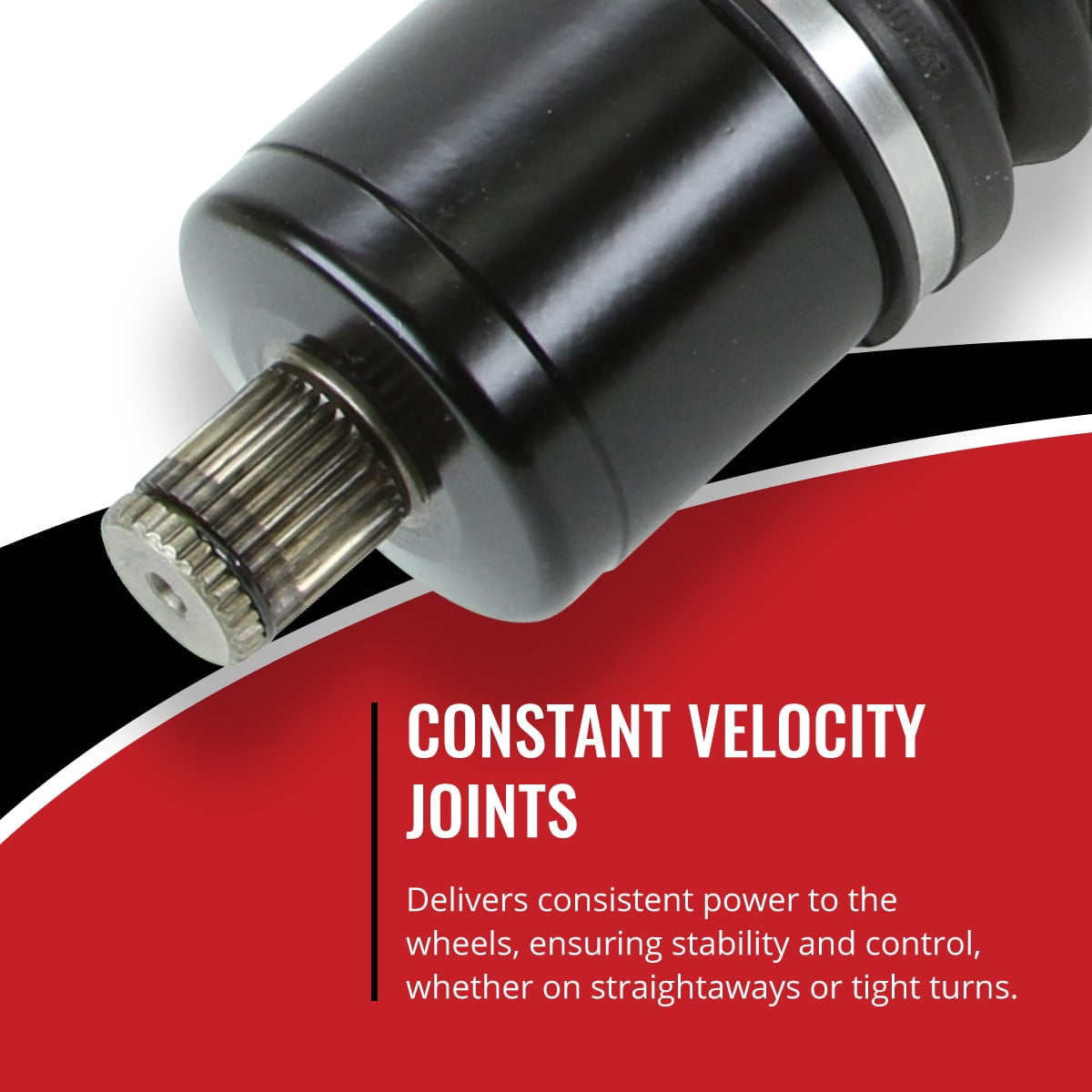 Sixity Front Left CV Axle compatible with Hyundai Sonata 2.4L L4 2011-2014 - Driver Side Complete Axle Shaft Assembly