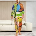 thumbnail image 6 of The Anime Backyardigans Unisex Onesie Pajamas Zipper Jumpsuit Hooded One Piece Sleepwear for Family Mens Womens, 6 of 8