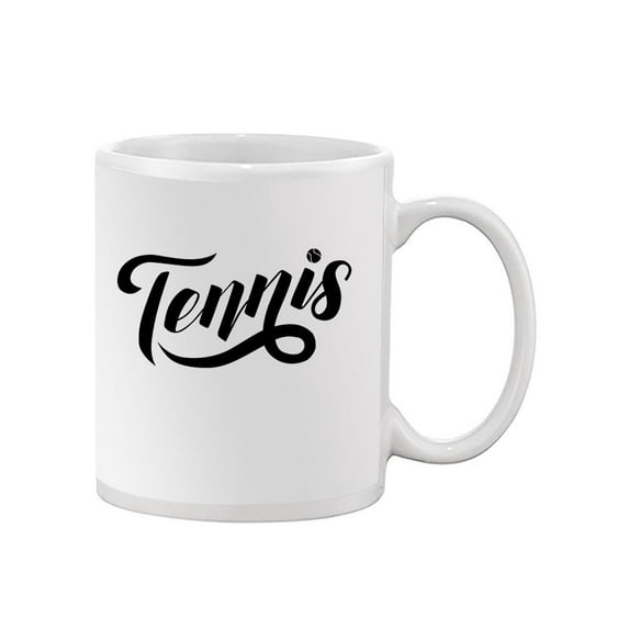 Tennis Design Mug Unisex's -Image by Shutterstock