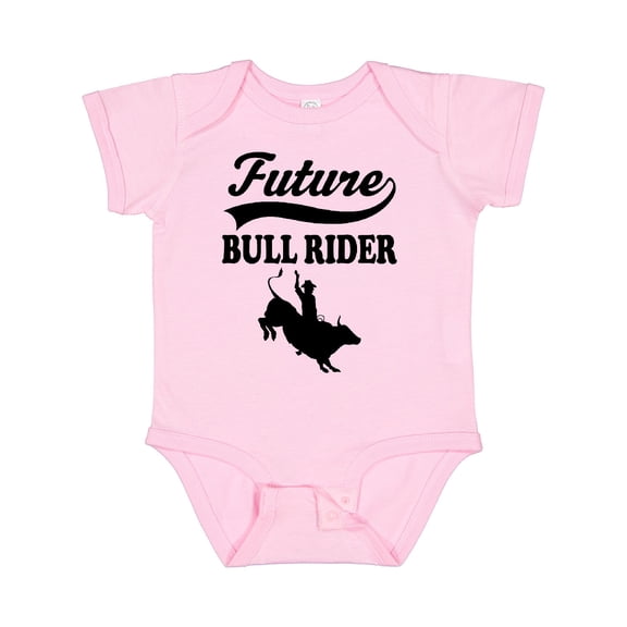 Inktastic Future Bull Rider Rodeo Riding Boys Baby Bodysuit