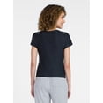 thumbnail image 3 of Athletic Works Women's ButterCore Fashion Tee with Short Sleeves, Sizes XS-XXXL, 3 of 6