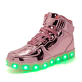 thumbnail image 1 of Zapatos para niños con luz Led colorida, zapatos con lámpara superior alta para primavera y otoño, deportes informales para niños y niñas, 1 of 5