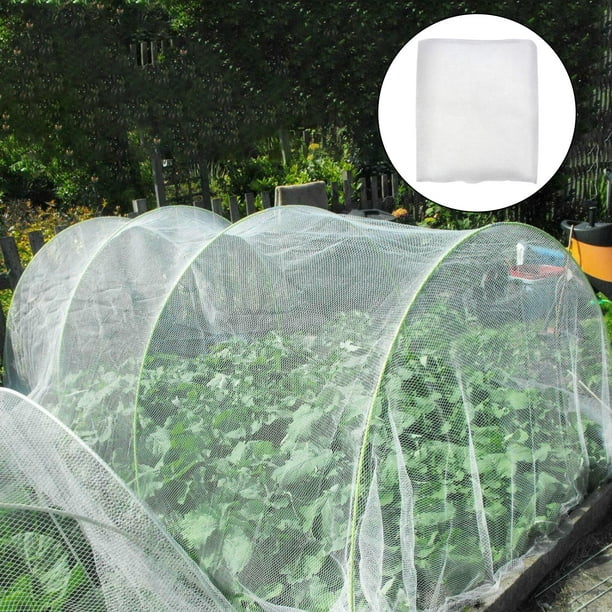 Garden Mesh Netting Breathable Reusable Row Cover Protector Protection Net  for 3mx10m