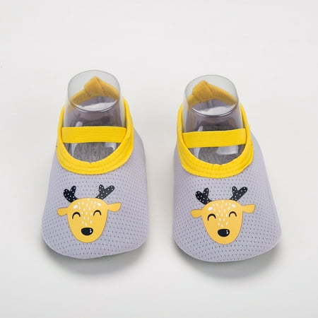 

〖TOTO〗Baby Socks Toddler Boys Girls Non Slip Summer Print Breathable First Walkers Prewalker Floor Soft Socks Shoes 6M-4Y